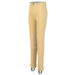 TuffRider Children's Cotton Pull-On Jodhpurs -Farm House Tack Store TuffRider 10009 Children s.Cotton.Pull On.Jodhpurs Light.Tan Side