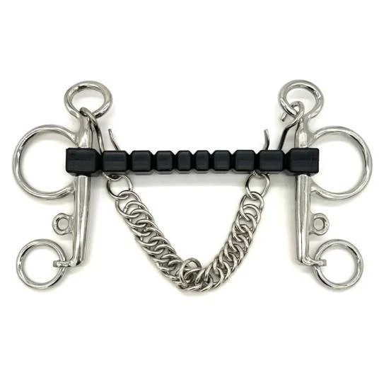 AJR Rubber Block Morph Pelham Bit 3 AJR Rubber Block Morph Pelham Bit