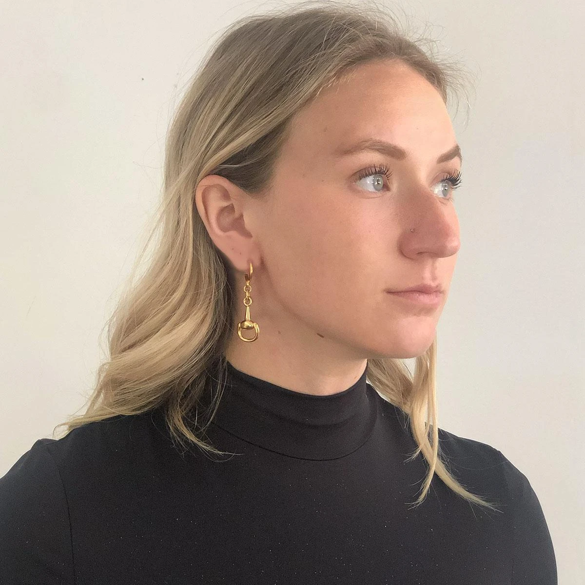 V2 Designs Eggbutt Snaffle Earrings 5 V2 Designs Eggbutt Snaffle Earrings - Image 3