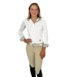 Essex Classics Ladies Stay Strong Talent Yarn Straight Collar Show Shirt 19 Essex Classics Ladies Stay Strong Talent Yarn Straight Collar Show Shirt -Farm House Tack Store ab0d1345 c919 4ac4 a69a 95d4c6fd3ea6