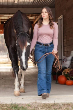 BOTORI BTR Active Seamless Baselayer -Farm House Tack Store active bl rose