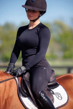BOTORI BTR Active Seamless Baselayer -Farm House Tack Store active blk ky