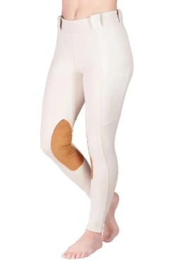 BOTORI Adler Knee Patch Breeches 35 BOTORI Adler Knee Patch Breeches -Farm House Tack Store adler tan