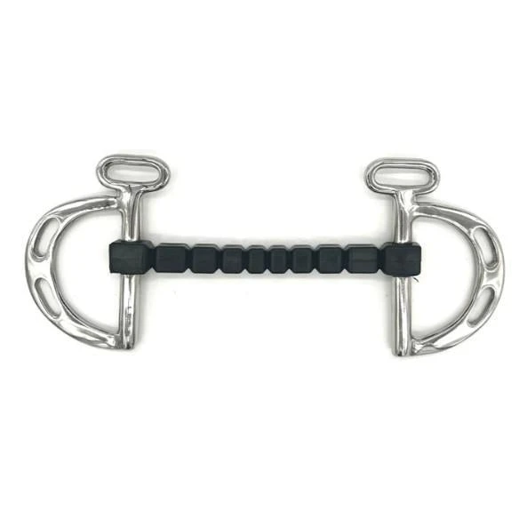 AJR Rubber Block Flexi Kimberwick Bit 3 AJR Rubber Block Flexi Kimberwick Bit