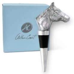 Bottle Stopper - Horse Head 11 Bottle Stopper - Horse Head -Farm House Tack Store arthur court equestrian bottle stopper horse head 960h22 32638337253491