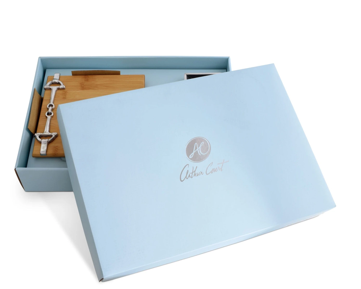 Arthur Court Equestrian Bamboo Cheese Set 5 Arthur Court Equestrian Bamboo Cheese Set - Image 3