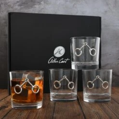 Arthur Court Equestrian Bit Bar Glasses Set Of 4 13 Arthur Court Equestrian Bit Bar Glasses Set Of 4 -Farm House Tack Store arthur court equestrian equestrian bit bar glasses set of 4 401h23 32955997519987