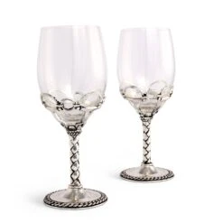 Arthur Court Equestrian Pair Of Wine Glasses -Farm House Tack Store arthur court equestrian equestrian pair of wine glasses 444h23 31867656634483
