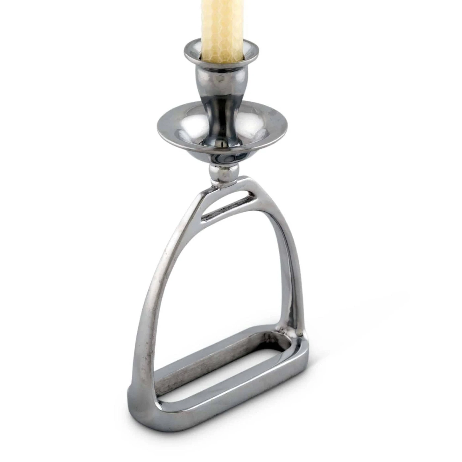 Arthur Court Equestrian Stirrup Candlestick 5 Arthur Court Equestrian Stirrup Candlestick - Image 3