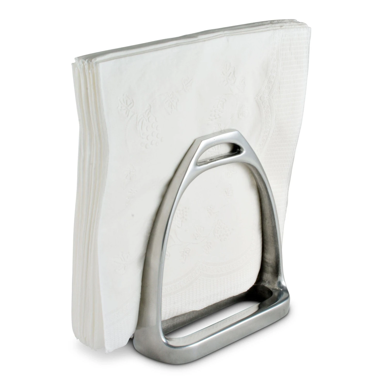Equestrian Stirrup Napkin Holder 3 Equestrian Stirrup Napkin Holder