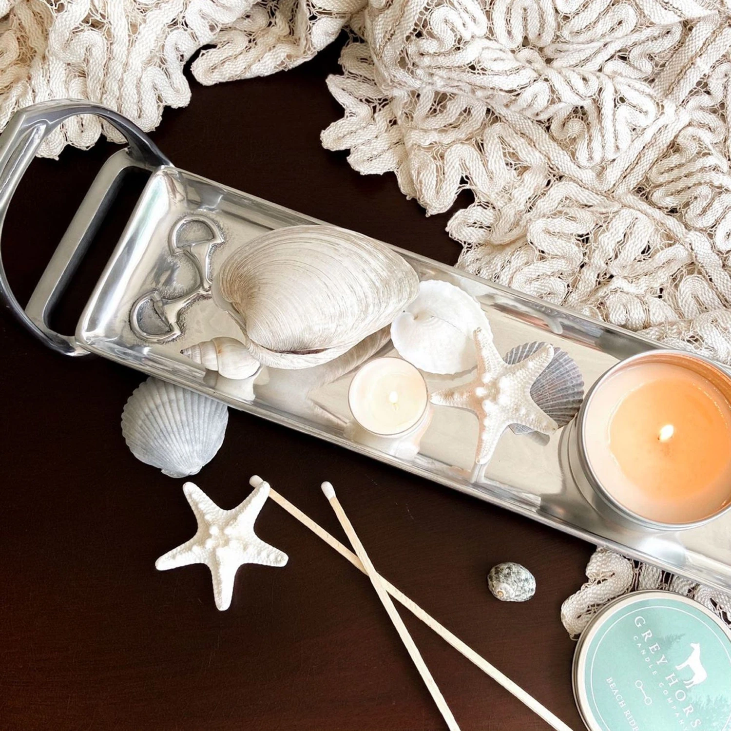 Arthur Court Equestrian Stirrup Tray - Small 9 Arthur Court Equestrian Stirrup Tray - Small - Image 8