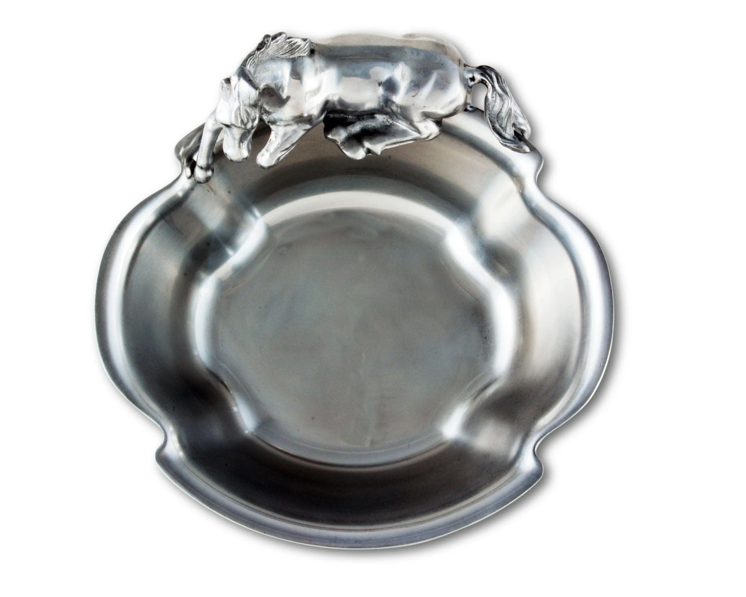 Arthur Court Horse 12-1/2 Bowl 7 Arthur Court Horse 12-1/2 Bowl - Image 5