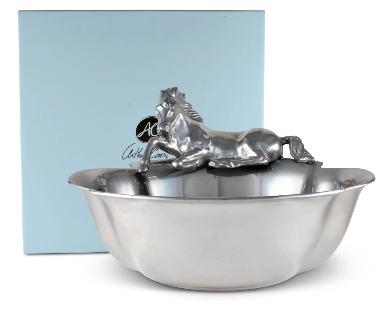 Arthur Court Horse 12-1/2 Bowl 8 Arthur Court Horse 12-1/2 Bowl - Image 6