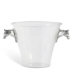 Arthur Court Horse Head Handle Acrylic Ice Bucket 10 Arthur Court Horse Head Handle Acrylic Ice Bucket -Farm House Tack Store arthur court equestrian horse head handle acrylic ice bucket 803h12 31866116046963