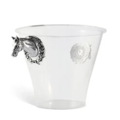 Arthur Court Horse Head Handle Acrylic Ice Bucket 12 Arthur Court Horse Head Handle Acrylic Ice Bucket -Farm House Tack Store arthur court equestrian horse head handle acrylic ice bucket 803h12 31866116112499