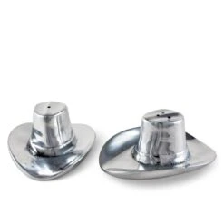 Arthur Court Cowboy Hat Salt And Pepper Set