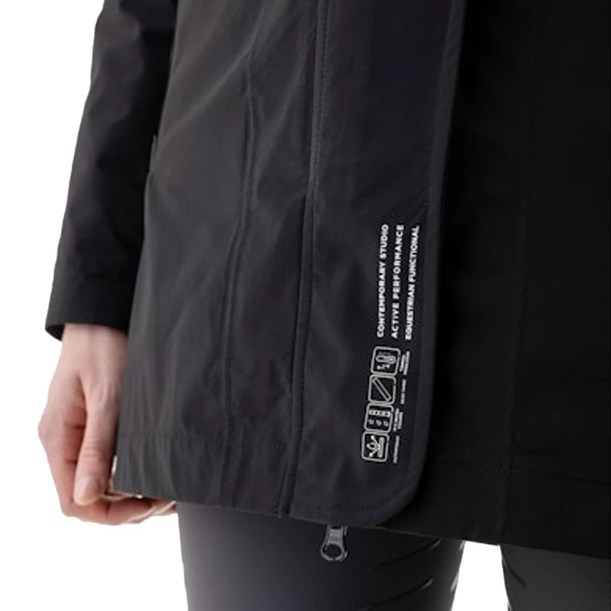 Equiline Women's Cegnum 3-in-1 Padded Waterproof Long Jacket 6 Equiline Women's Cegnum 3-in-1 Padded Waterproof Long Jacket - Image 4