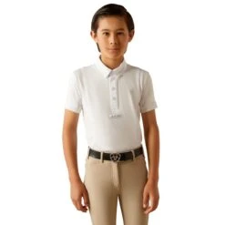Ariat Youth Tek Short Sleeve Show Shirt