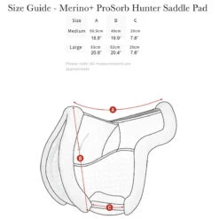 LeMieux Merino+ ProSorb Hunter Pro Saddle Pad 7 LeMieux Merino+ ProSorb Hunter Pro Saddle Pad -Farm House Tack Store b9367985 7f66 4787 987d 1b8972486dce