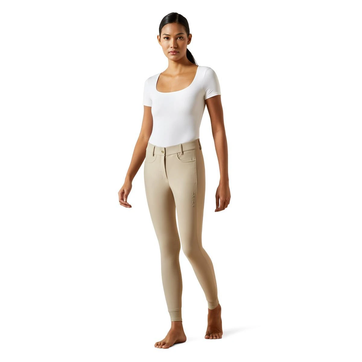 Ariat Women's Tri Factor NT Knee Patch Breech 8 Ariat Women's Tri Factor NT Knee Patch Breech - Image 6