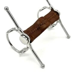 AJR Leather Covered Sam Marsh Nelson Gag Bit -Farm House Tack Store bbd445bd09fffb3dcb1f5050577bef29