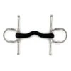 AJR Hard Rubber Medium Port Nelson Gag Bit -Farm House Tack Store bd06b7c4faf2f3a3cee31fd887babe59