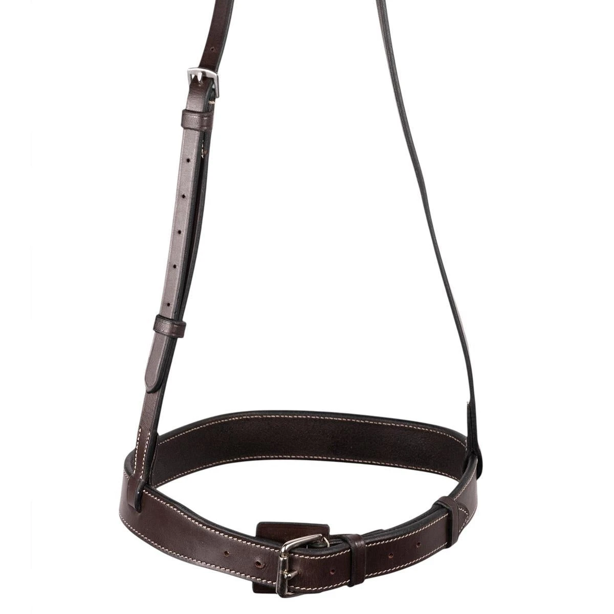 Jake Adams 1 1/4" Raised Fancy Stitched Hunter Noseband 4 Jake Adams 1 1/4" Raised Fancy Stitched Hunter Noseband - Image 2