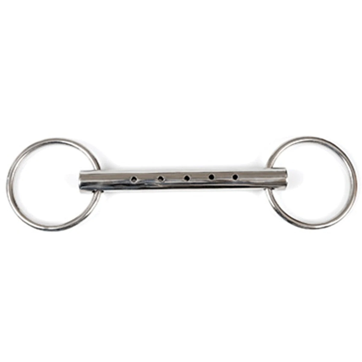 Hollow Pipe Mouth Loose Ring Snaffle Bit 3 Hollow Pipe Mouth Loose Ring Snaffle Bit