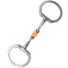 Weatherbeeta JP Korsteel Stainless Steel Copper Oval Link Eggbutt Snaffle Bit 1 Weatherbeeta JP Korsteel Stainless Steel Copper Oval Link Eggbutt Snaffle Bit -Farm House Tack Store bit 42177.1590523586.1280.1280