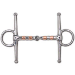Toklat Full Cheek Roller Snaffle Bit