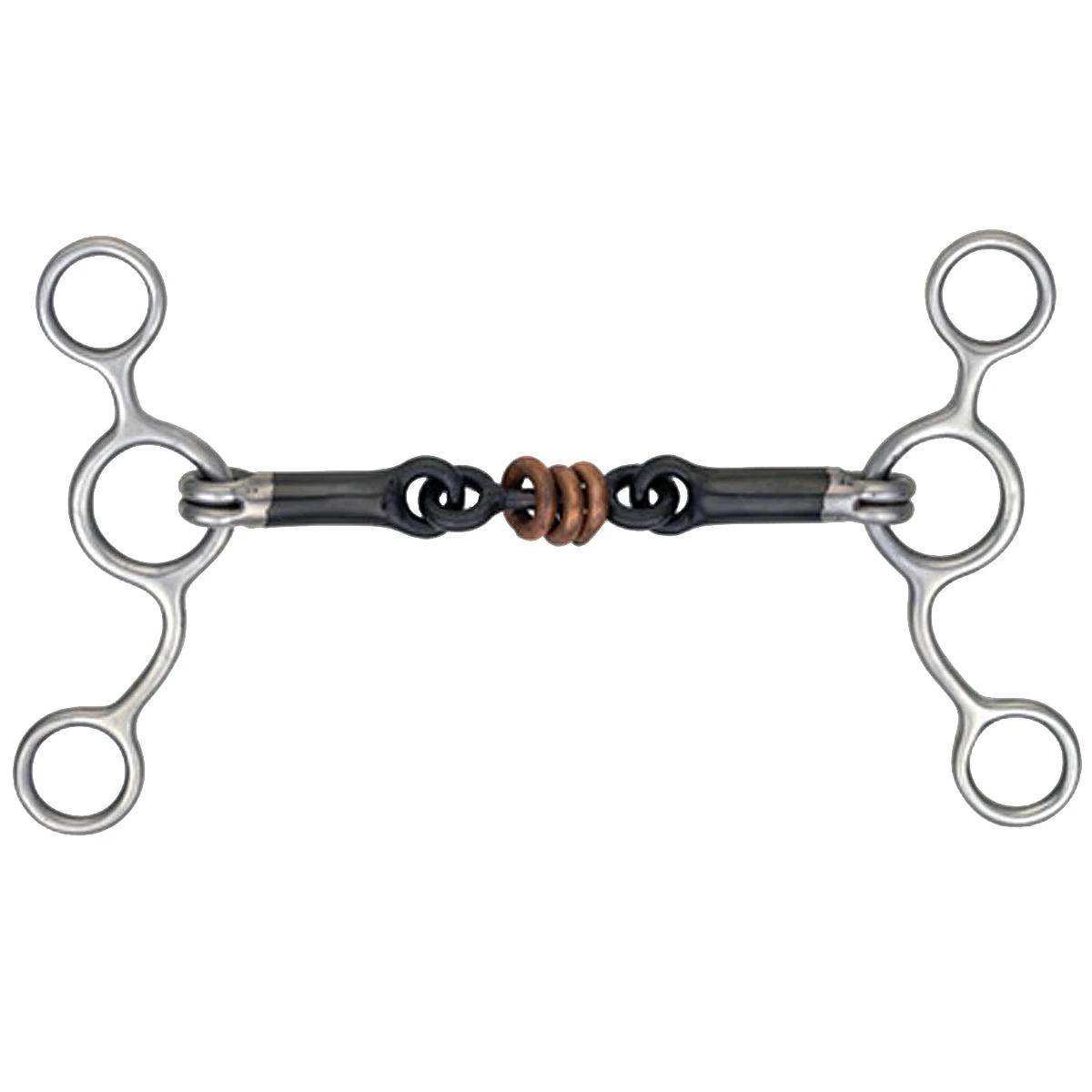 Shires Sweet Iron Copper Tom Thumb Bit 3 Shires Sweet Iron Copper Tom Thumb Bit