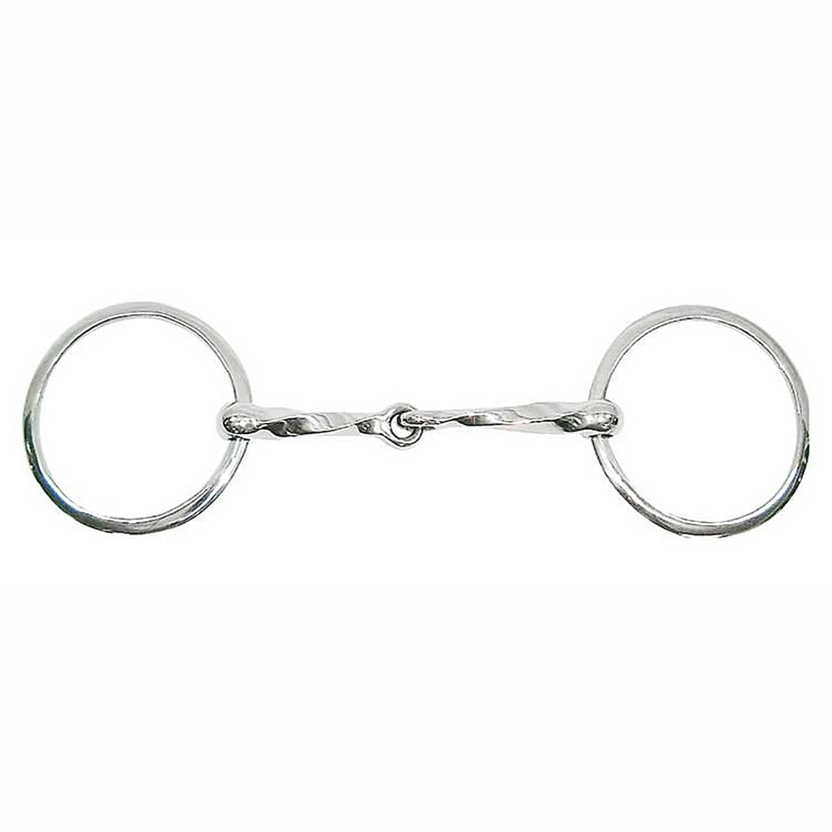 Metalab Sharp Twisted Loose Ring Snaffle Bit 3 Metalab Sharp Twisted Loose Ring Snaffle Bit