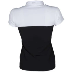 EGO 7 Women's Mesh Top Short Sleeve -Farm House Tack Store black whiteback 88107.1583424822.1280.1280