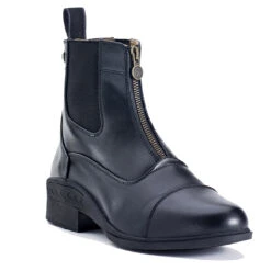 Ovation Quantum Ladies Zip Paddock Boot -Farm House Tack Store black 03985.1588875909.1280.1280