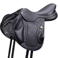 Bates Advanta Saddle With HART 26 Bates Advanta Saddle With HART -Farm House Tack Store black front 59519.1589998230.1280.1280