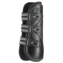 EquiFit D-Teq Front Boot -Farm House Tack Store black ostrich front black trim 14167.1590081036.1280.1280