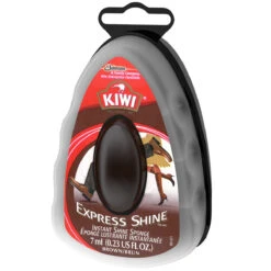 Kiwi Express Leather Shine Sponge 23 Kiwi Express Leather Shine Sponge -Farm House Tack Store brown3 60213.1587050388.1280.1280