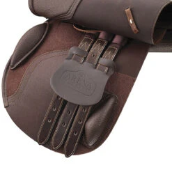 Arena Jump Saddle With HART 12 Arena Jump Saddle With HART -Farm House Tack Store brown7