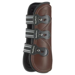 EquiFit D-Teq Front Boot -Farm House Tack Store brown with black trim 51241.1590081036.1280.1280