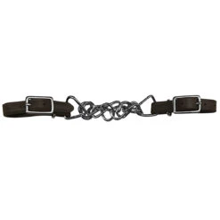 Leather Curb Strap -Farm House Tack Store brownchain
