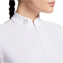 Samshield Aloise Air Short Sleeve Show Shirt -Farm House Tack Store c10731844cd633079eb9a67fa63ff2a4