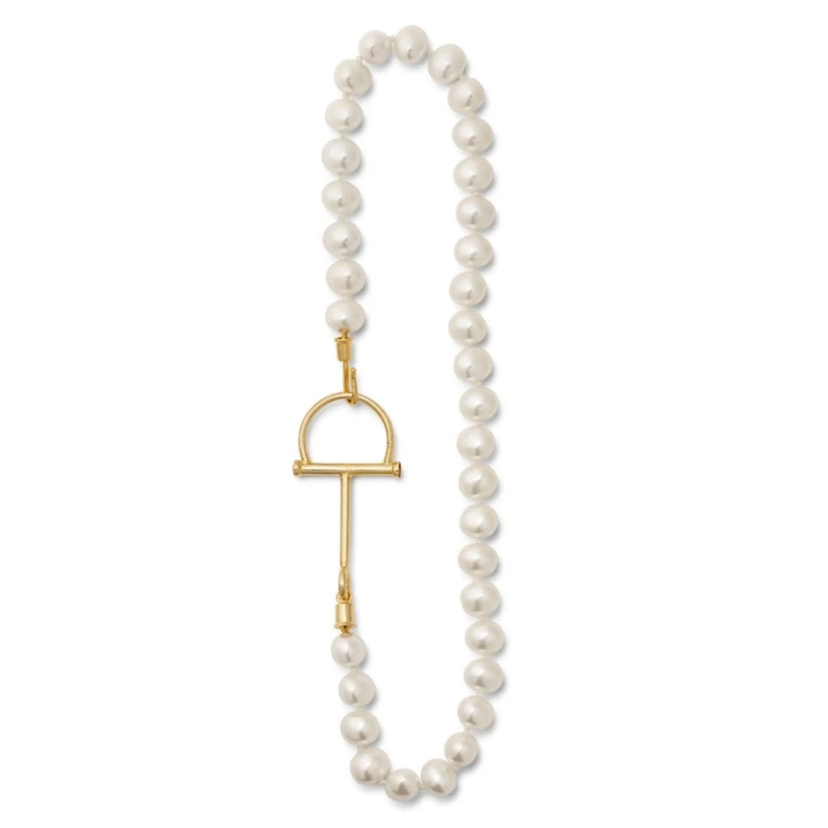 Catherine Canino Classic Equestrian Pearl Necklace 3 Catherine Canino Classic Equestrian Pearl Necklace