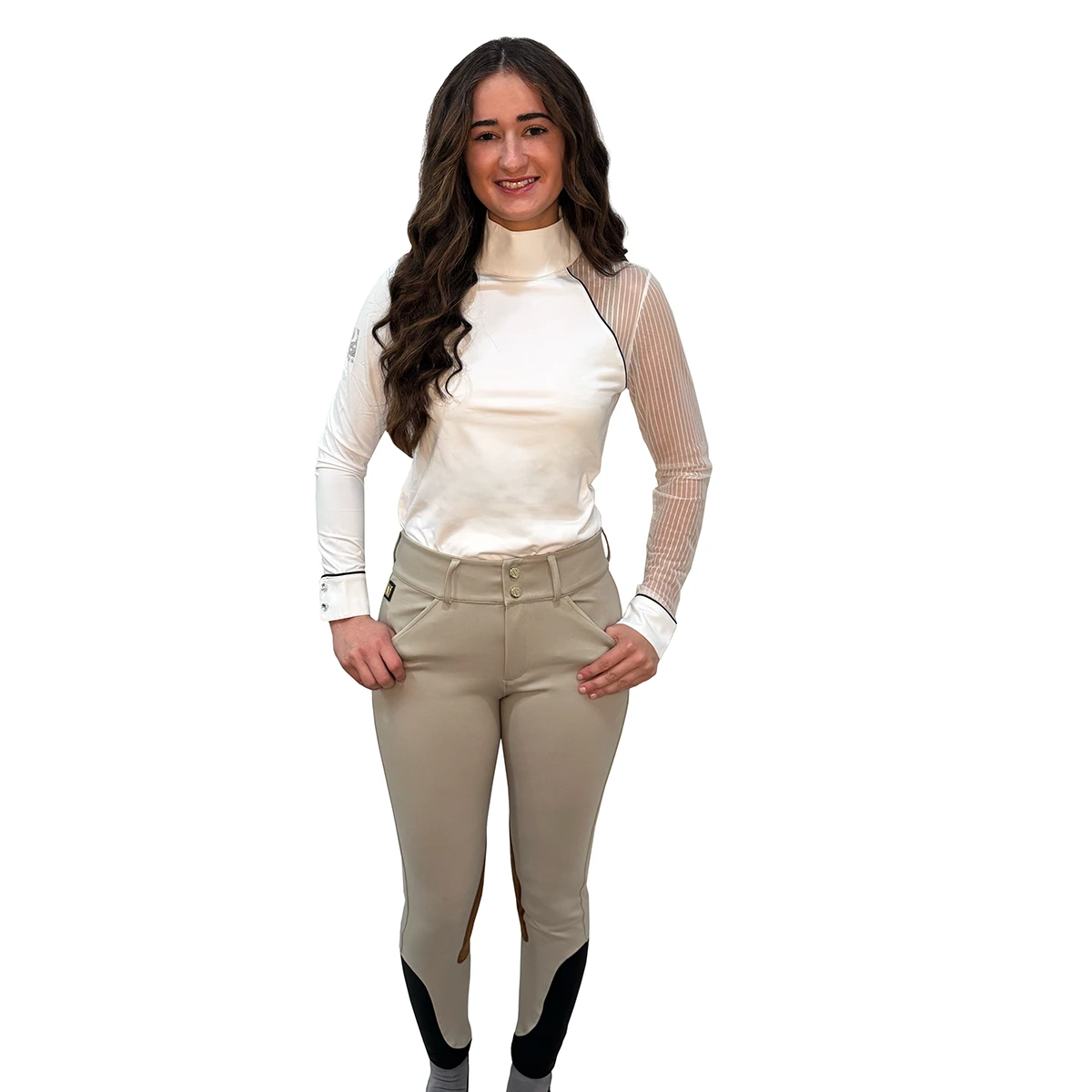 AP Hassinger Womens Heritage Knee Patch Breeches 3 AP Hassinger Womens Heritage Knee Patch Breeches