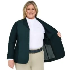 RJ Classics Women's Harmony Plus Mesh Show Coat -Farm House Tack Store dd01a6a259b7e1ff31ae16d9ff15f9fd
