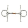 Jake Adams Small Copper Double Jointed Elliptical Nelson Gag Bit -Farm House Tack Store e409bbd22c1ede7f5c35c17d3527f109