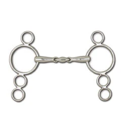 Toklat Gag 3-Piece Snaffle Bit