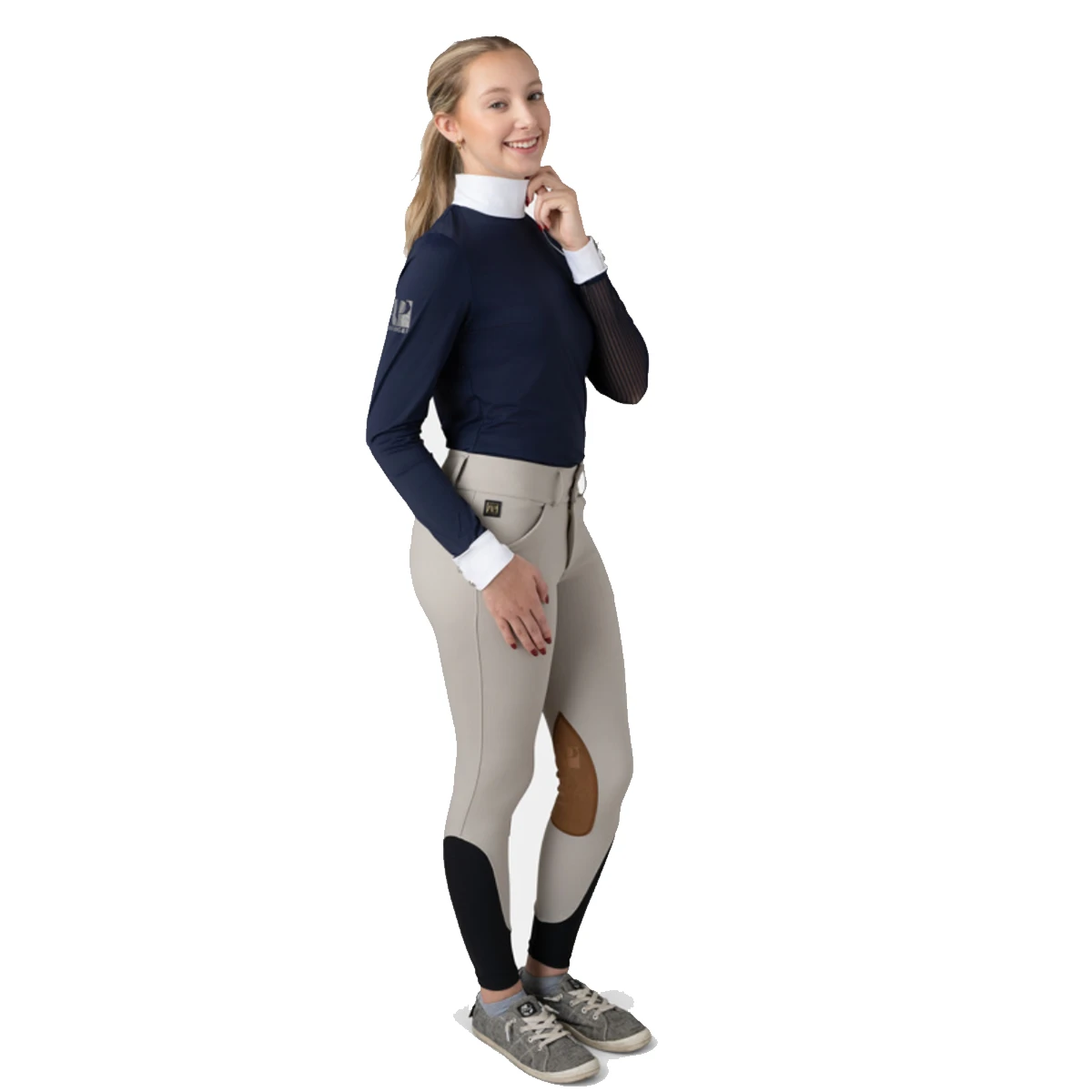 AP Hassinger Womens Heritage Knee Patch Breeches 7 AP Hassinger Womens Heritage Knee Patch Breeches - Image 5