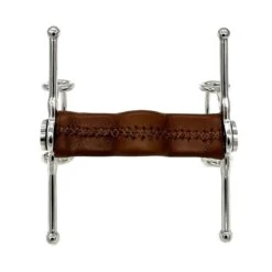 AJR Leather Covered Sam Marsh Nelson Gag Bit