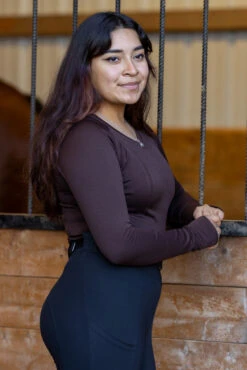 BOTORI BTR Active Seamless Baselayer -Farm House Tack Store espresso base