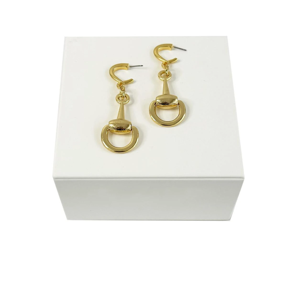 V2 Designs Eggbutt Snaffle Earrings 4 V2 Designs Eggbutt Snaffle Earrings - Image 2